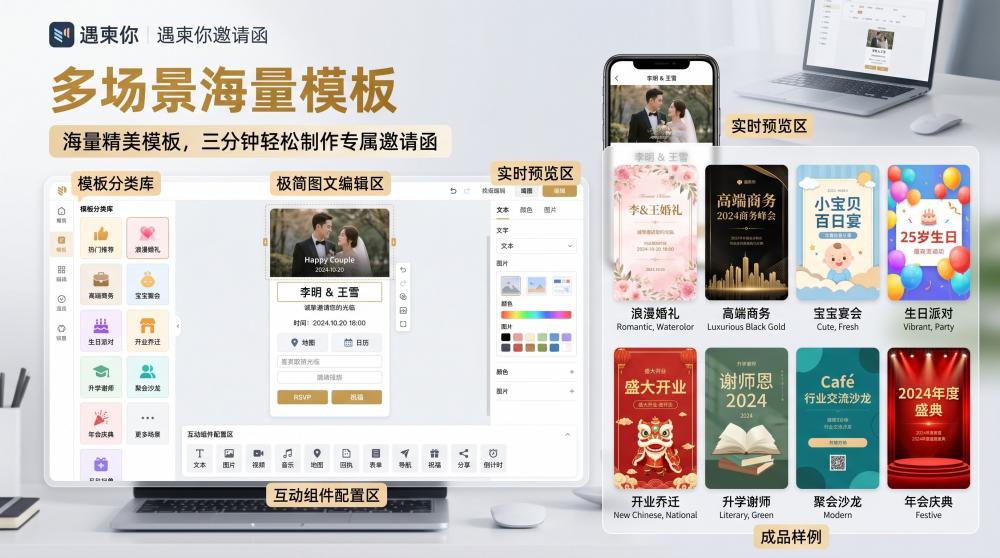 沙龙喜柬排版拉胯？智能优化一键解锁高级感，新手也能拿捏